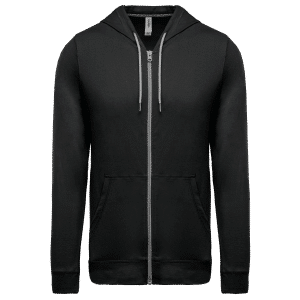 Veste coton légère à capuche