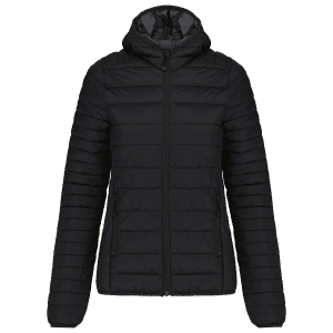 Doudoune légère capuche femme