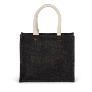 Sac style cabas en toile de jute - modèle moyen