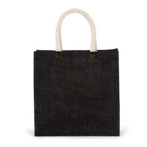 Sac style cabas en toile de jute - grand modèle