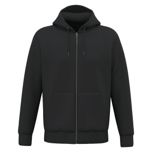 Sweat-shirt écoresponsable zippé à capuche unisexe