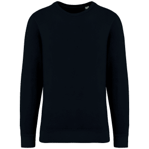 Sweat-shirt écoresponsable à col rond French Terry unisexe