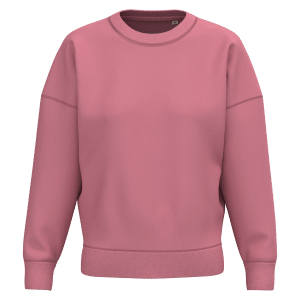 Sweat-shirt écoresponsable à col rond à épaules tombantes femme