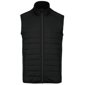 Veste sport bi-matière sans manches unisexe