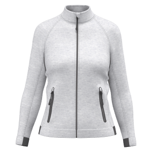 Veste à col montant femme