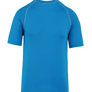 T-shirt technique à manches courtes avec protection anti-UV unisexe