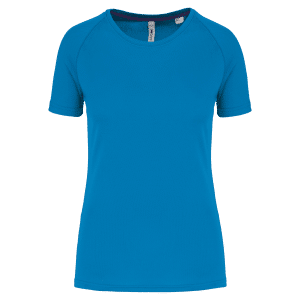 T-shirt de sport à col rond recyclé femme
