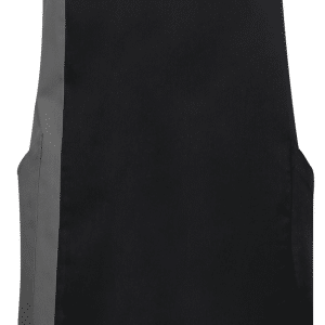 Tablier à bavette bicolore