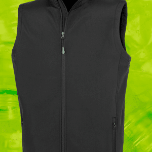 Bodywarmer softshell homme recyclé