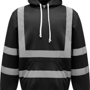 Sweatshirt capuche haute visibilité