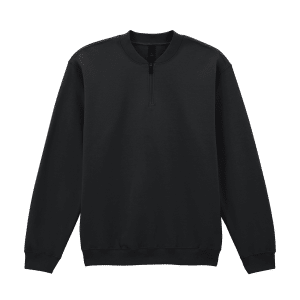Sweat-shirt en molleton 1/4 zip